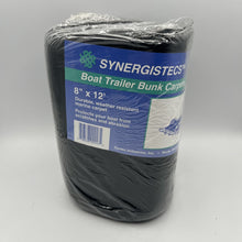 Syntec 8" x 12' Black Trailer Bunk Carpeting for Boat Trailers - 16oz