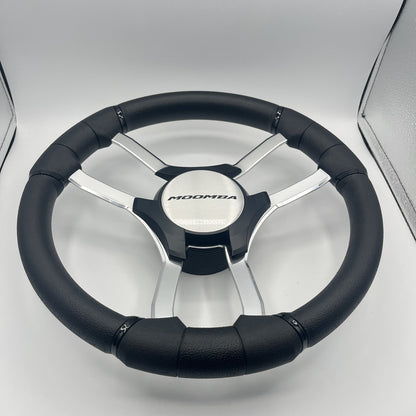 Malera Boat Steering Wheel Chrome Spokes | Moomba Chrome Star