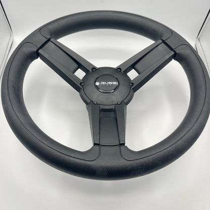 Giazza Black Golf Cart Steering Wheel - CLUB CAR DS carts