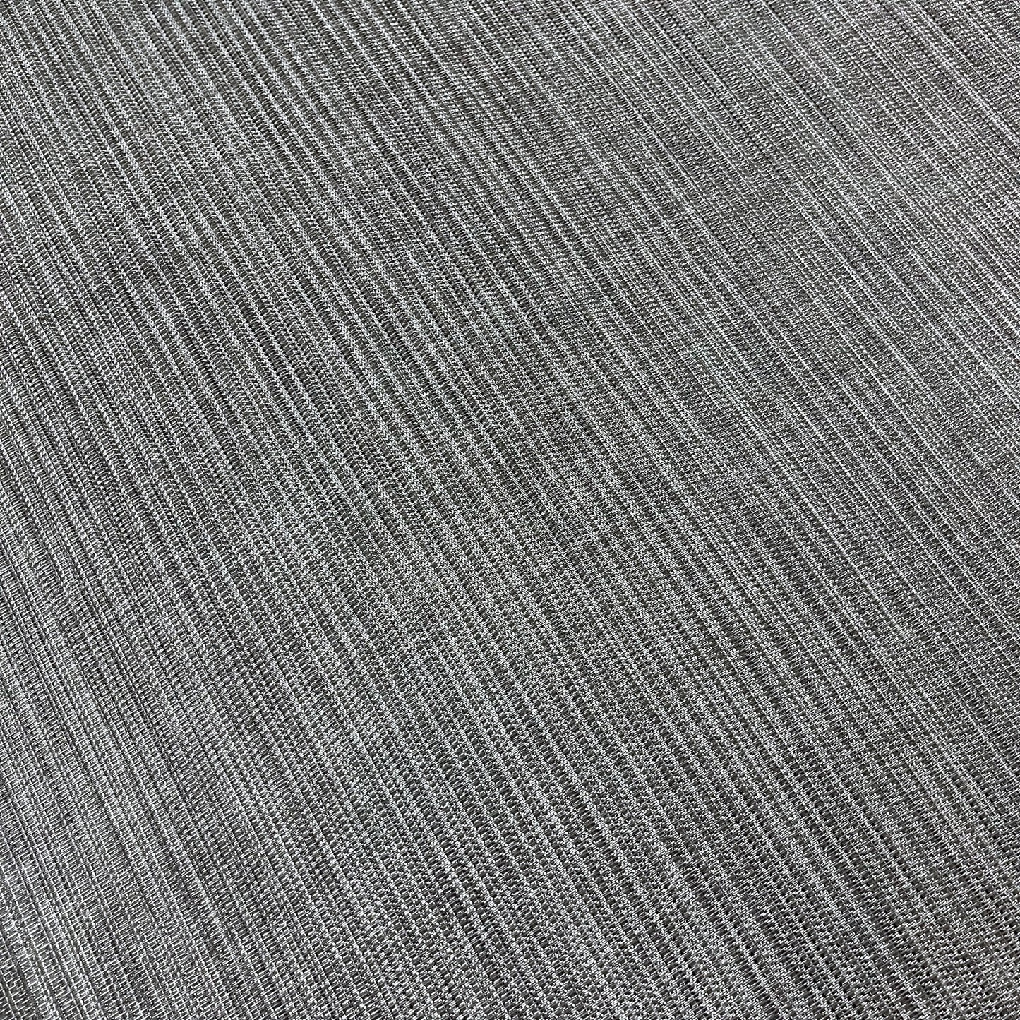 Woven Vinyl Flooring | Ozark - Carbon Grey | 8'6" Width | Choose Your Length