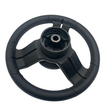 Gussi Italia Marine Steering Wheel Stainless Steel Spoke Soft Touch Rim | Tige
