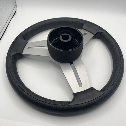 Model 15A Marine Steering Wheel Brushed Alum Spokes | SeaRay Boats