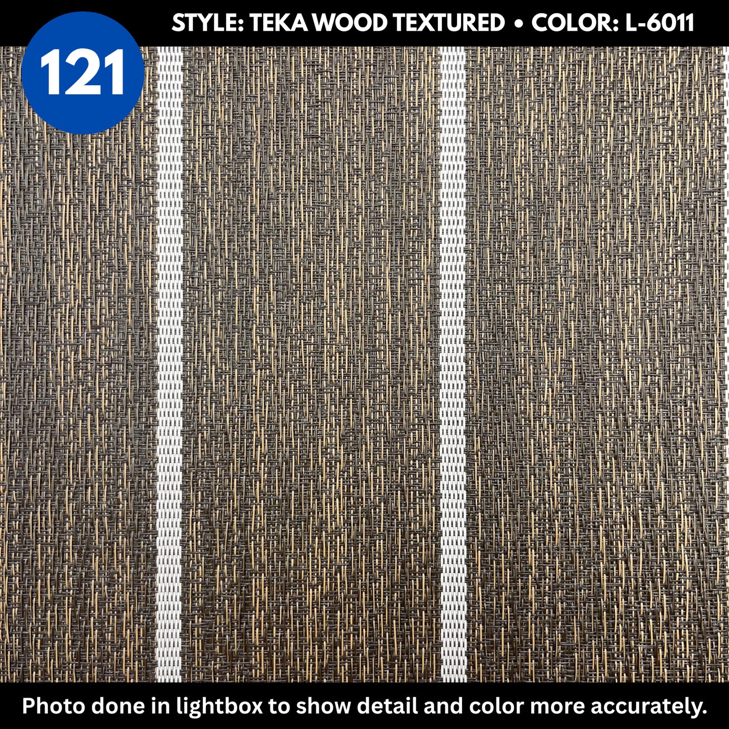 Woven Vinyl Flooring | Teka Wood Text-Rich Mahogany-L-6011 | 8'6" X 10'-30'