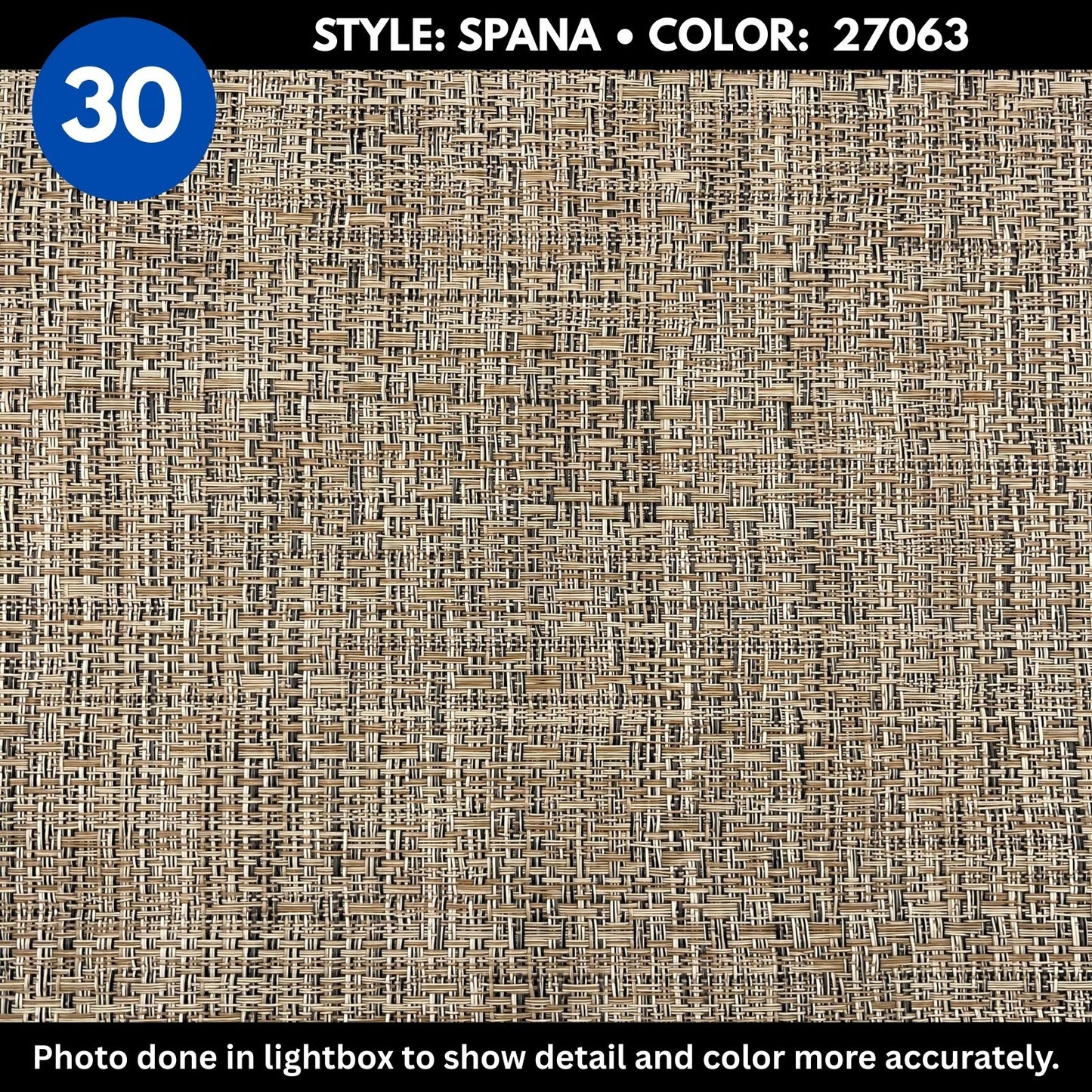 Woven Vinyl Flooring | Panama - Mesa Sand | 8'6" Width | Choose Your Length