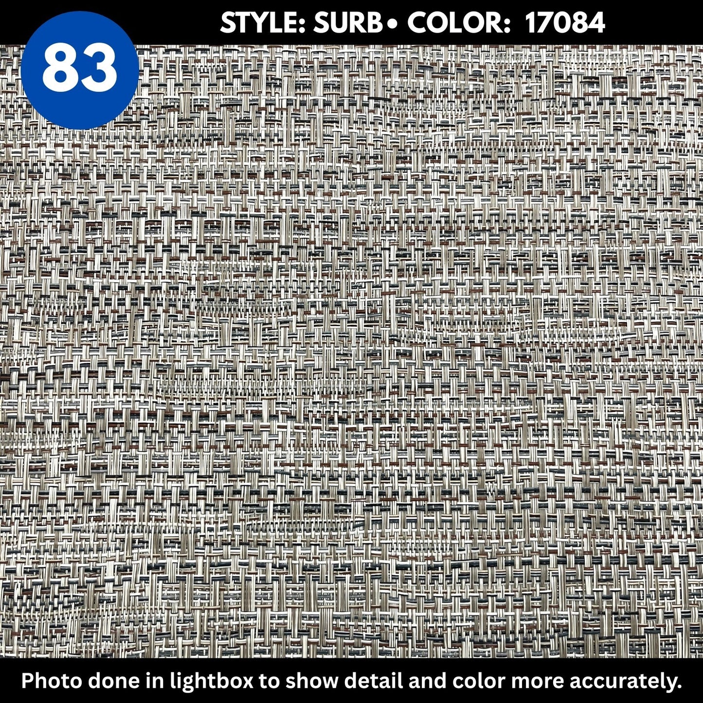Woven Vinyl Flooring | Urban Weave - Mainland | 8'6" Width | Choose Your Length