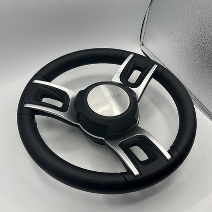 Gussi Italia Black Model 702 Steering Wheel | Gussi Italia