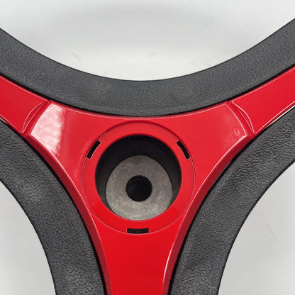Brenta Black & Red Golf Cart Steering Wheel Fits Yamaha Golf Carts