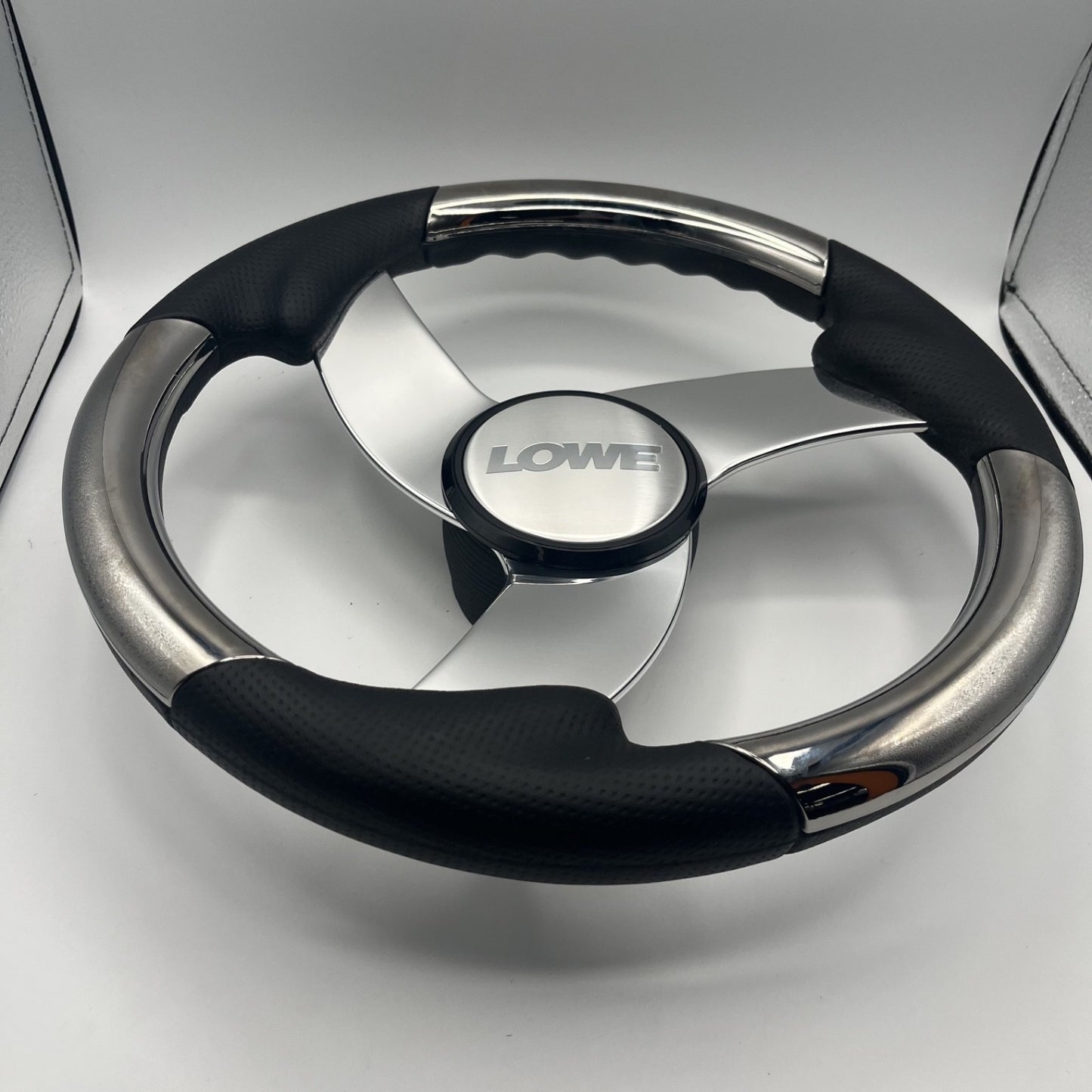 Model M533 Boat Steering Wheel Polished Alum Spoke | Lowe
