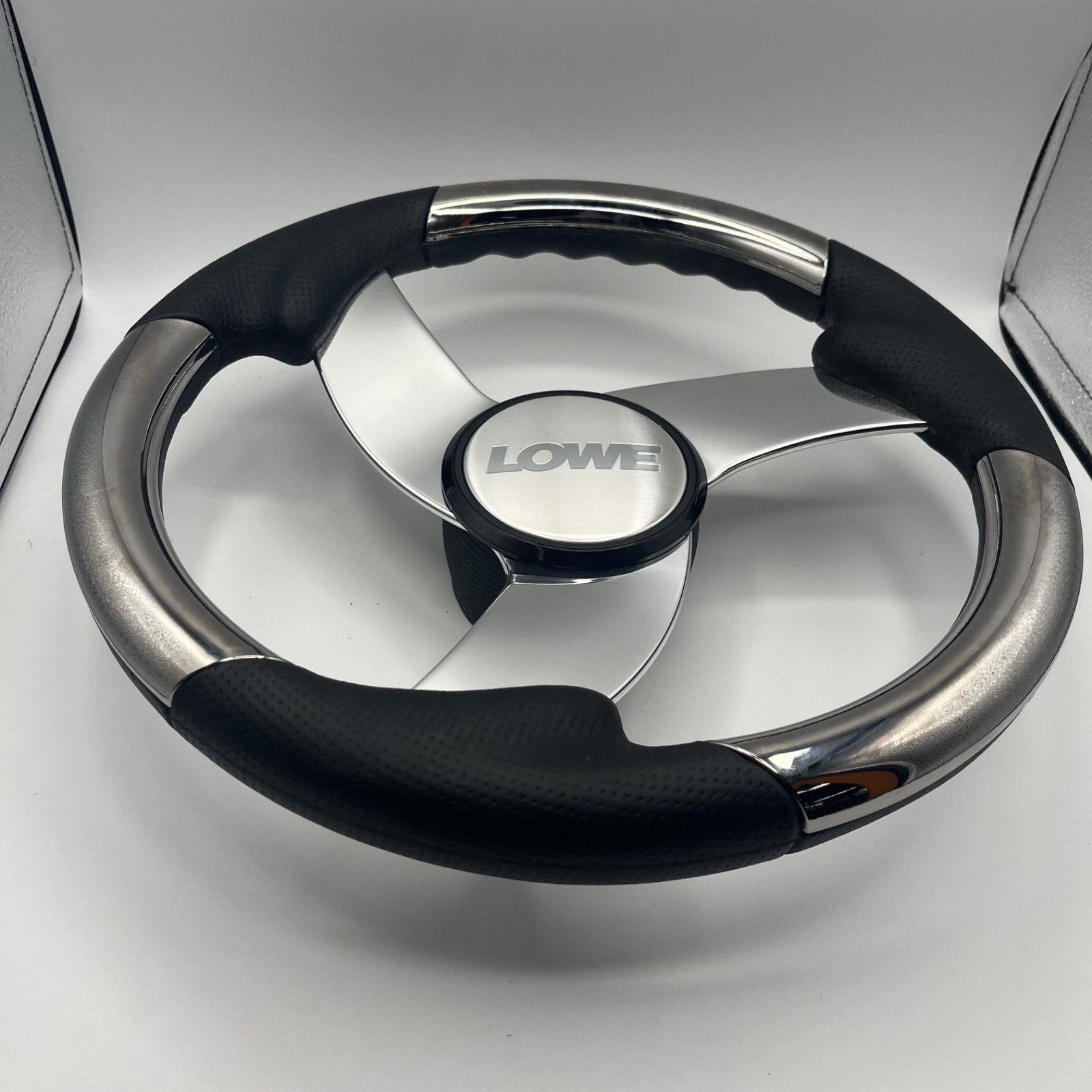 Model M533 Boat Steering Wheel Polished Alum Spoke | Lowe
