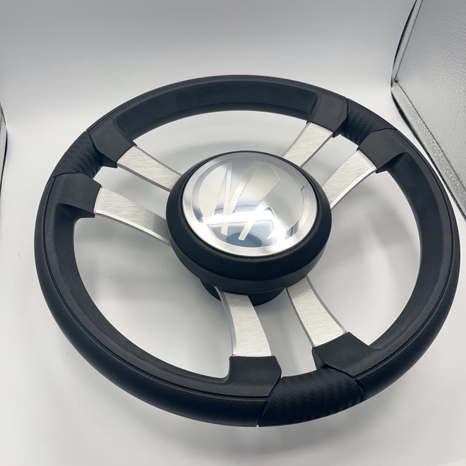 Benaco Boat Steering Wheel Brushed Aluminum Spokes | Tige Boats
