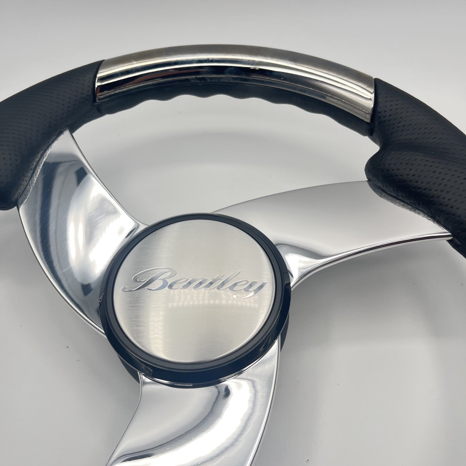Model M533 Boat Steering Wheel Polished Alum Spoke | Bentley