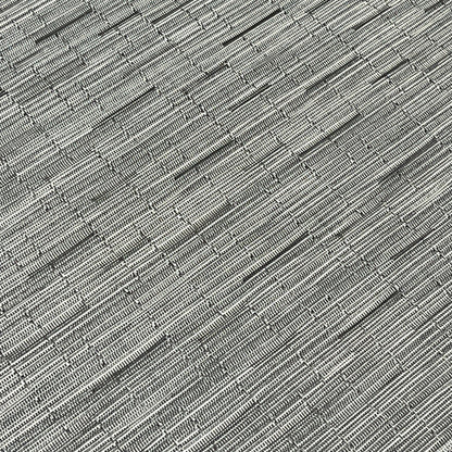 Woven Vinyl Flooring | Thatch - Steel | 6' W | Choose Your Length