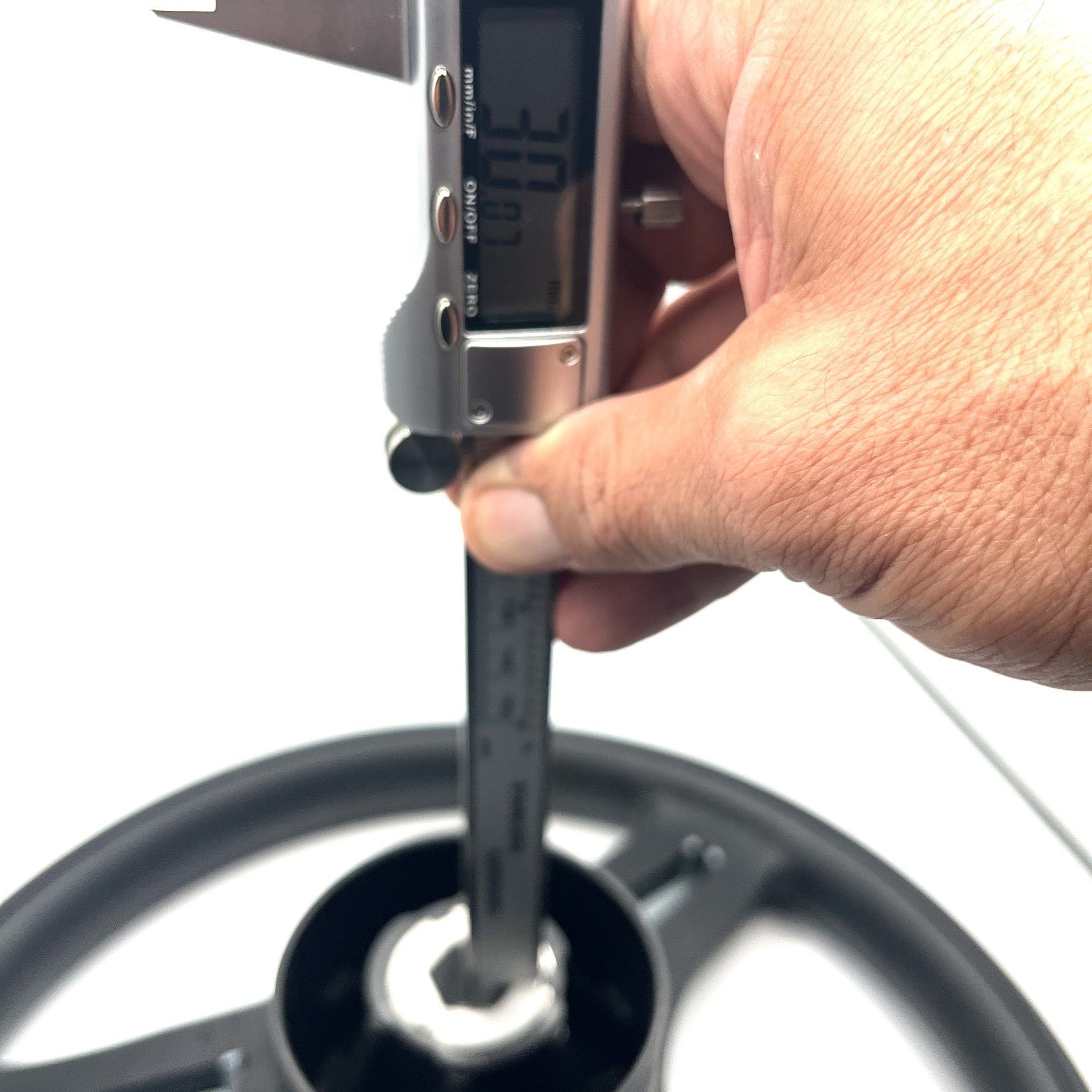 Brenta Black & Silver Golf Cart Steering Wheel for CLUB CAR PRECEDENT