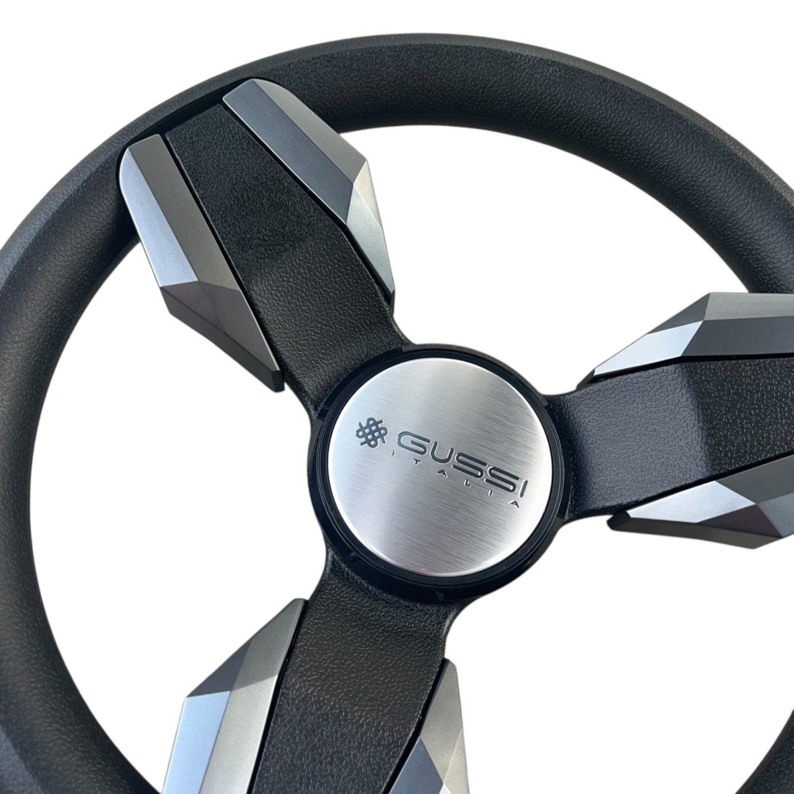 Collina Boat Steering Wheel Dark Gray Inserts - Keyed ONLY