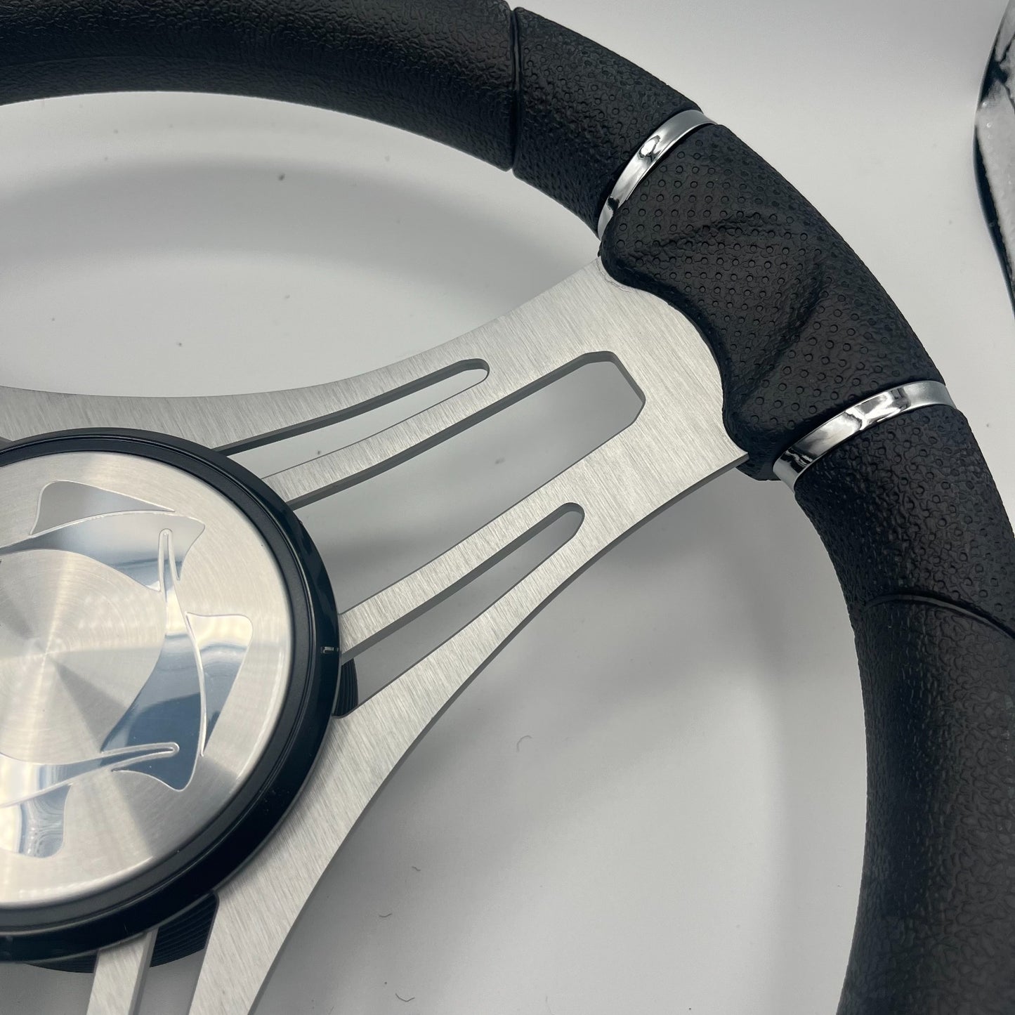 Verona Boat Steering Wheel Brushed Alum Spokes | Stingray
