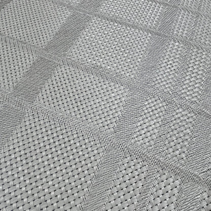 Woven Vinyl Flooring | Lattice - Grey Brook | 4' W | Choose Your Length