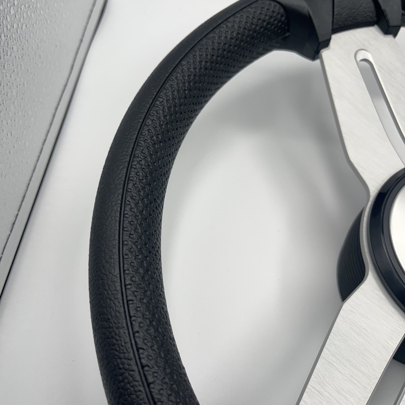 Model 15A Marine Steering Wheel Brushed Aluminum Spokes | Blank Cap
