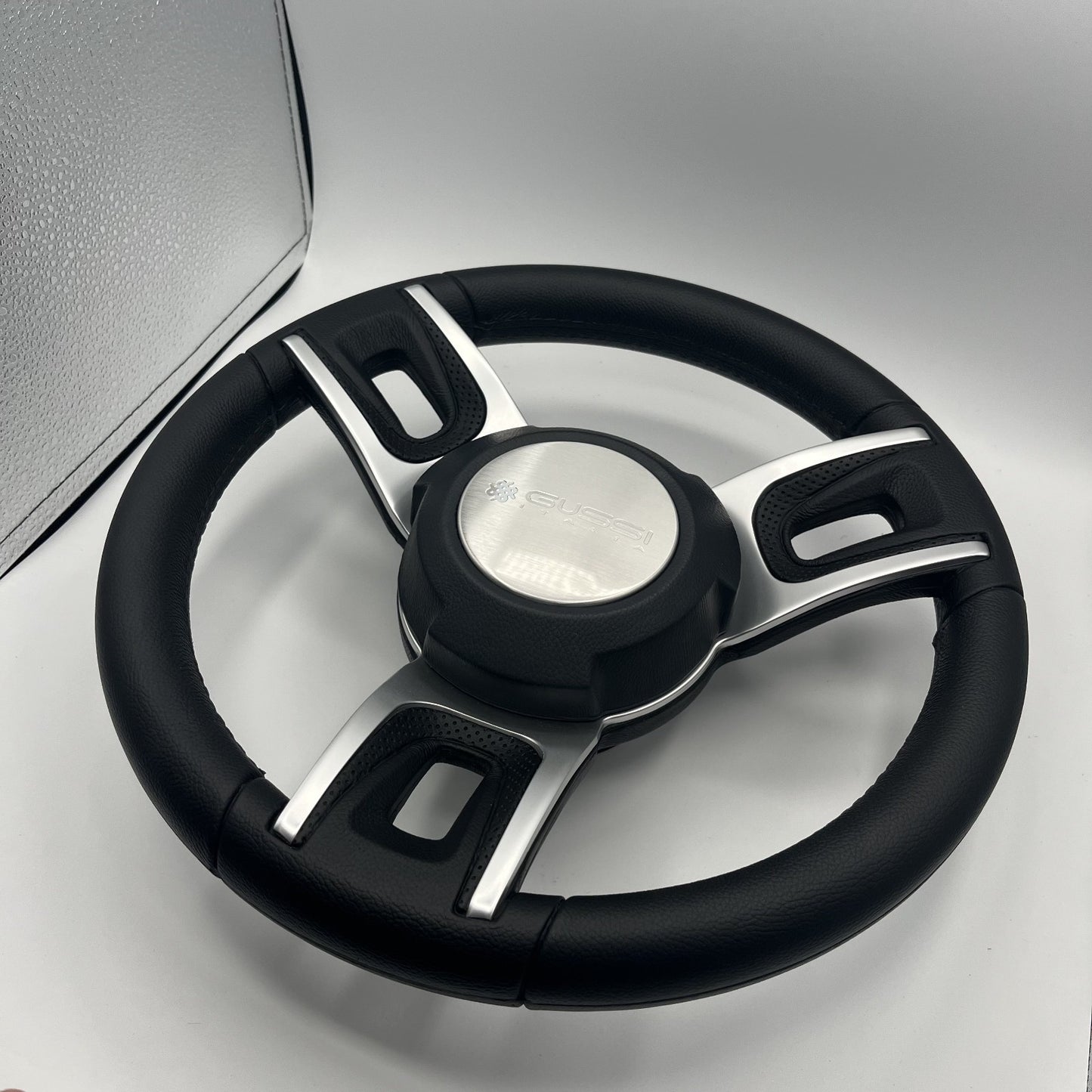 Gussi Italia Black Model 702 Steering Wheel | Gussi Italia