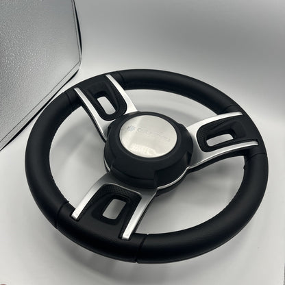 Gussi Italia Black Model 702 Steering Wheel | Gussi Italia