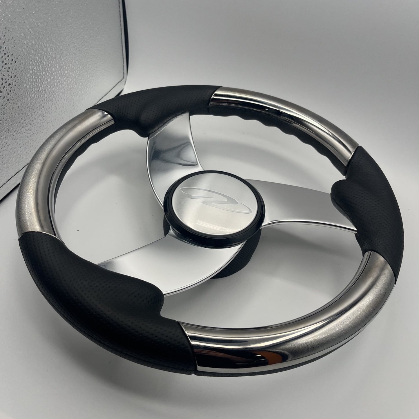 Model M533 Boat Steering Wheel Polished Alum Spoke | Regal