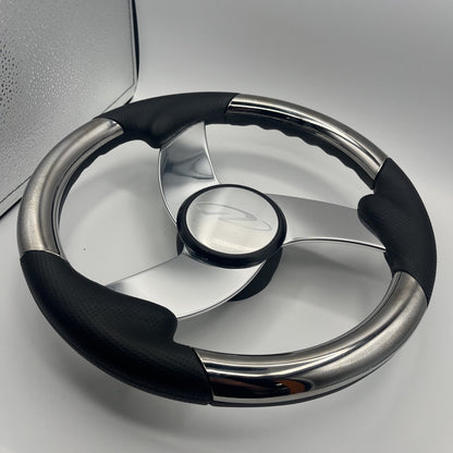 Model M533 Boat Steering Wheel Polished Alum Spoke | Regal