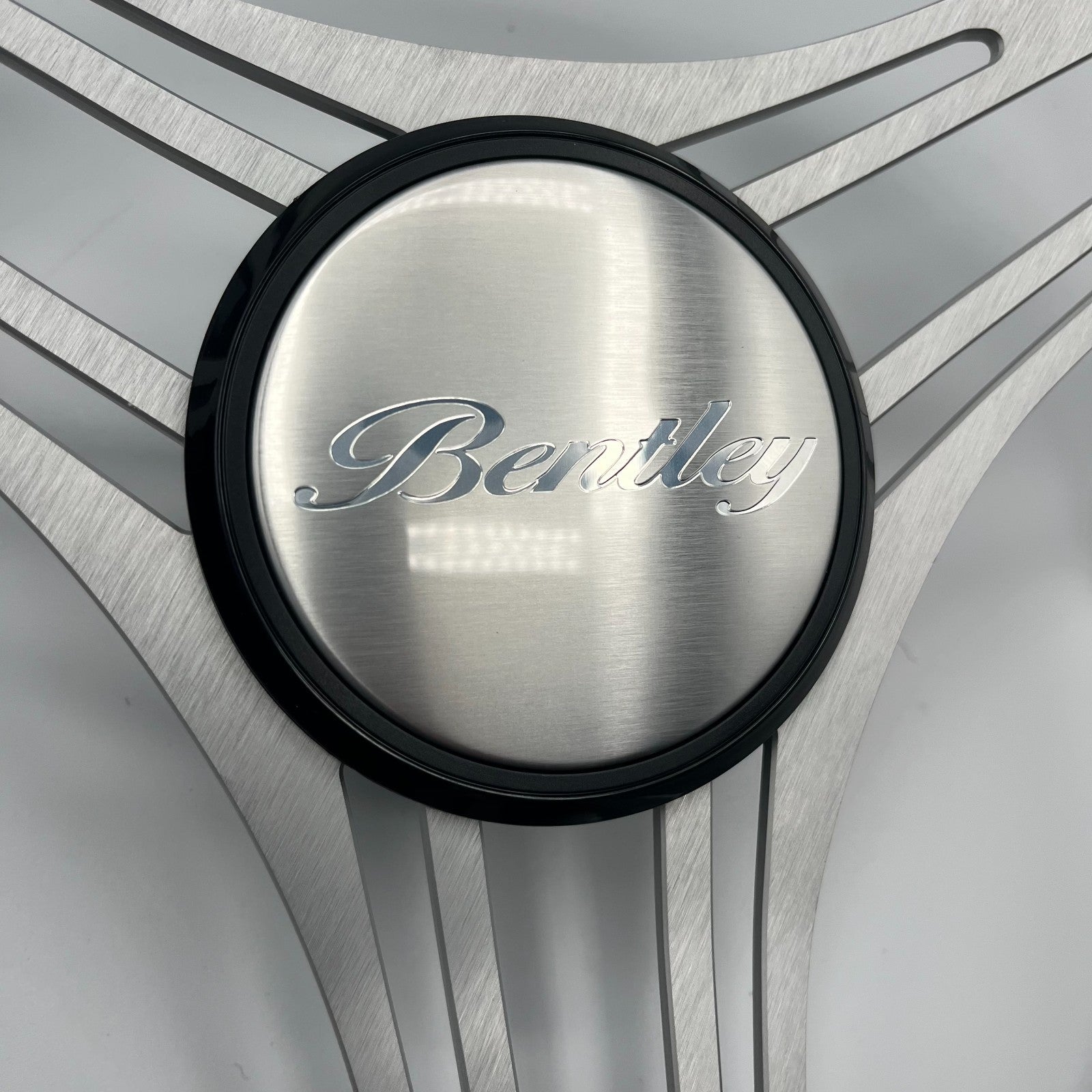 Verona Boat Steering Wheel Brushed Alum Spokes | Bentley