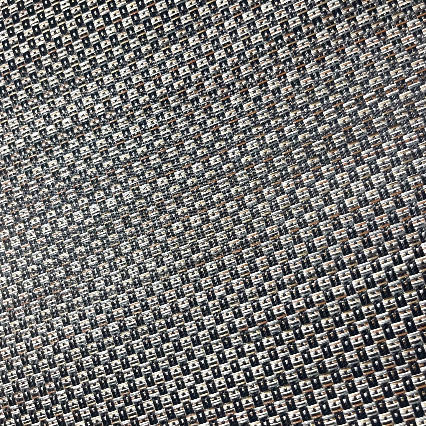 Woven Vinyl Flooring | Urban Weave-Wrought Iron | 8'6" W | Choose Your Length