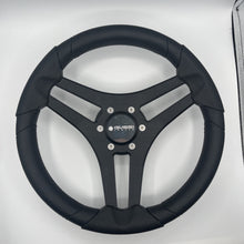 Molinara Marine Steering Wheel Black Brushed Alum Spokes | Gussi Italia