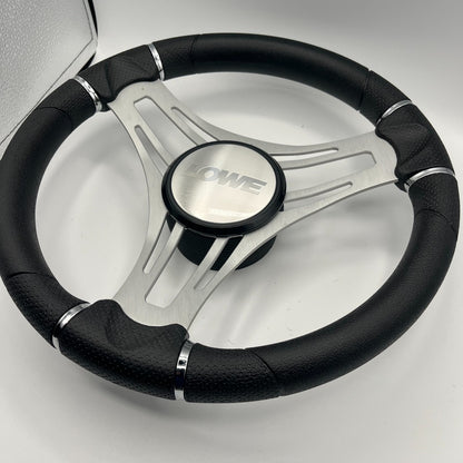 Verona Boat Steering Wheel Brushed Aluminum Spokes | Lowe