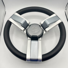 Gussi Italia Marine Steering Wheel Multi Color Gray Aluminum Wheel | Tige
