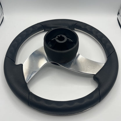 Model M533 Boat Steering Wheel Polished Alum Spoke | Regal