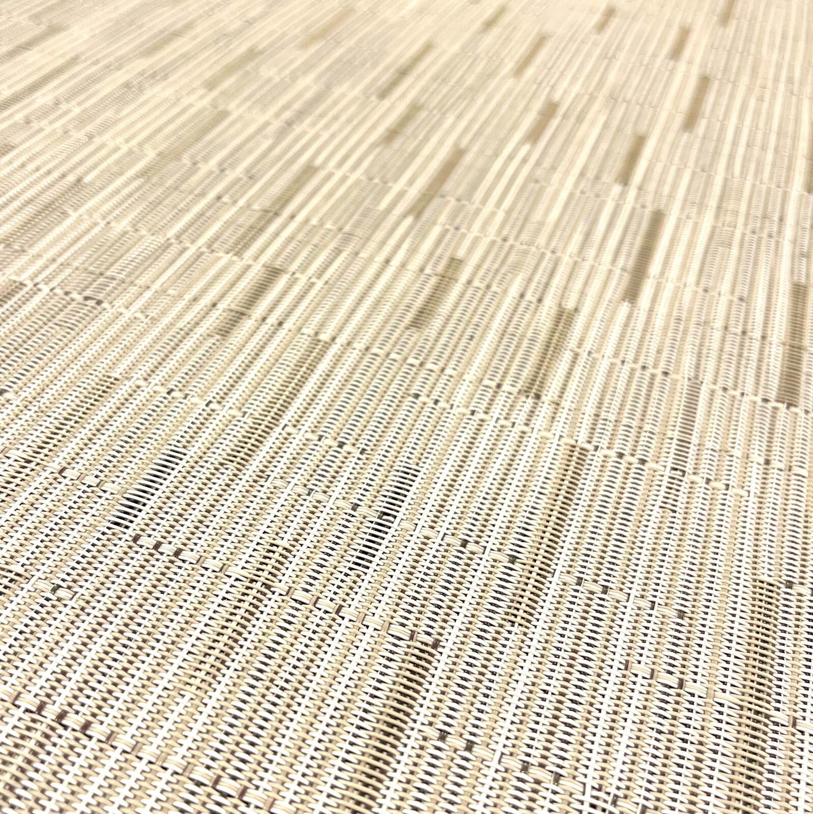 Woven Vinyl Flooring | Bamboo - Oat | 6' Width | Choose Your Length