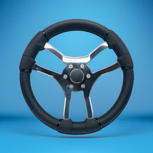 Malera Boat Steering Wheel Chrome Spokes | Snap-in Stainless Bennington