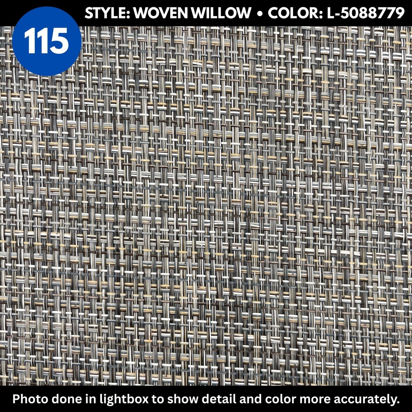 Woven Vinyl Flooring | Woven Willow - L-5088779 | 8'6" W | Choose Your Length
