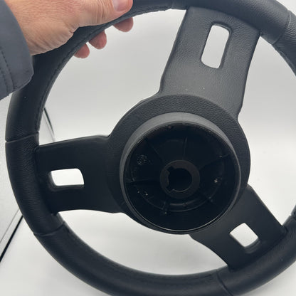 Gussi Italia Black Model 702 Steering Wheel | Gussi Italia