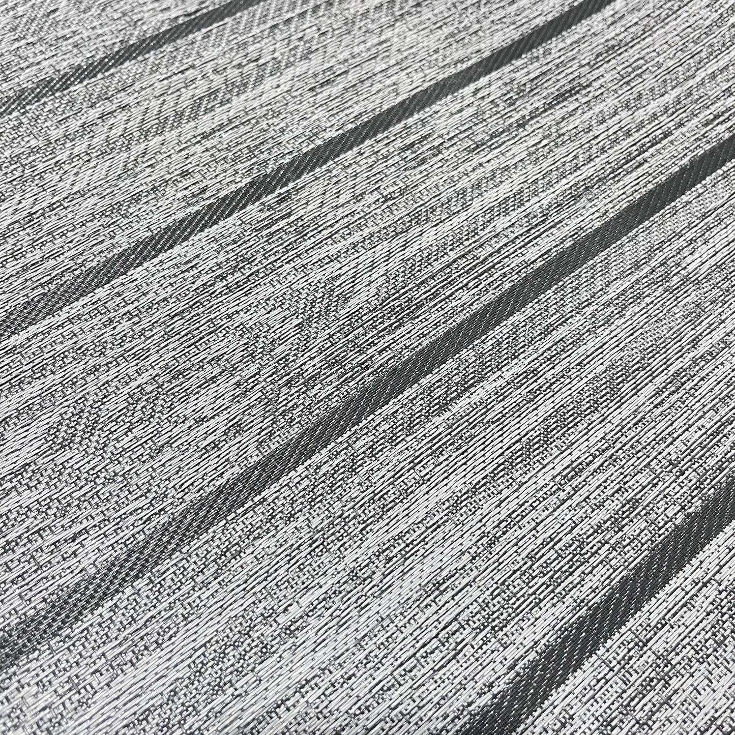 Woven Vinyl Flooring | Woodland Teak  - Greysmoke | 8'6" W | Choose Your Length