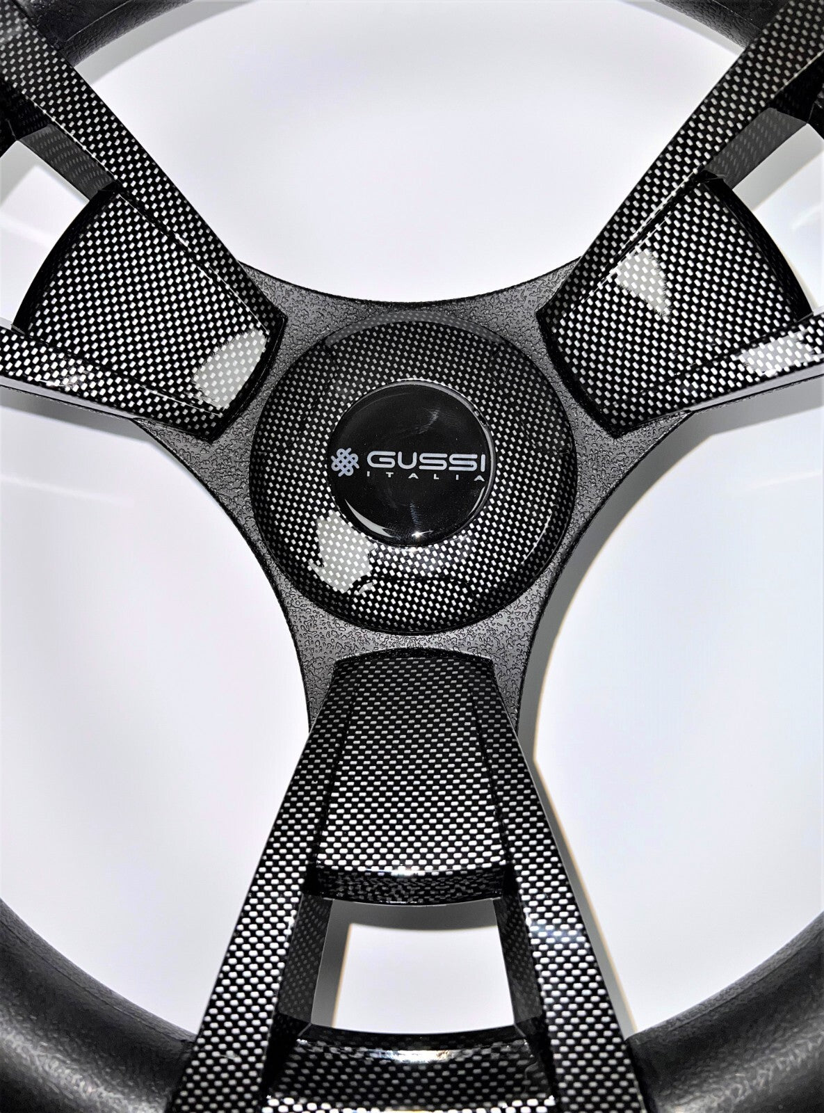 Model M13F Carbon Fiber Golf Cart Steering Wheel Fits All EZ GO Golf Carts