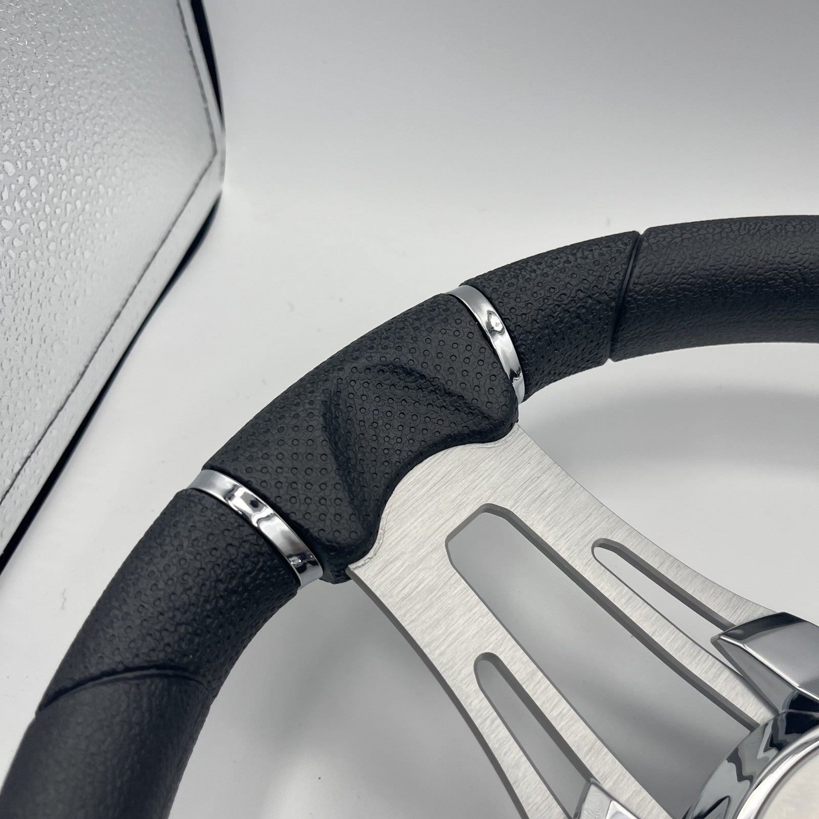 Verona Boat Steering Wheel Brush Alum Spoke | Manitou Boats