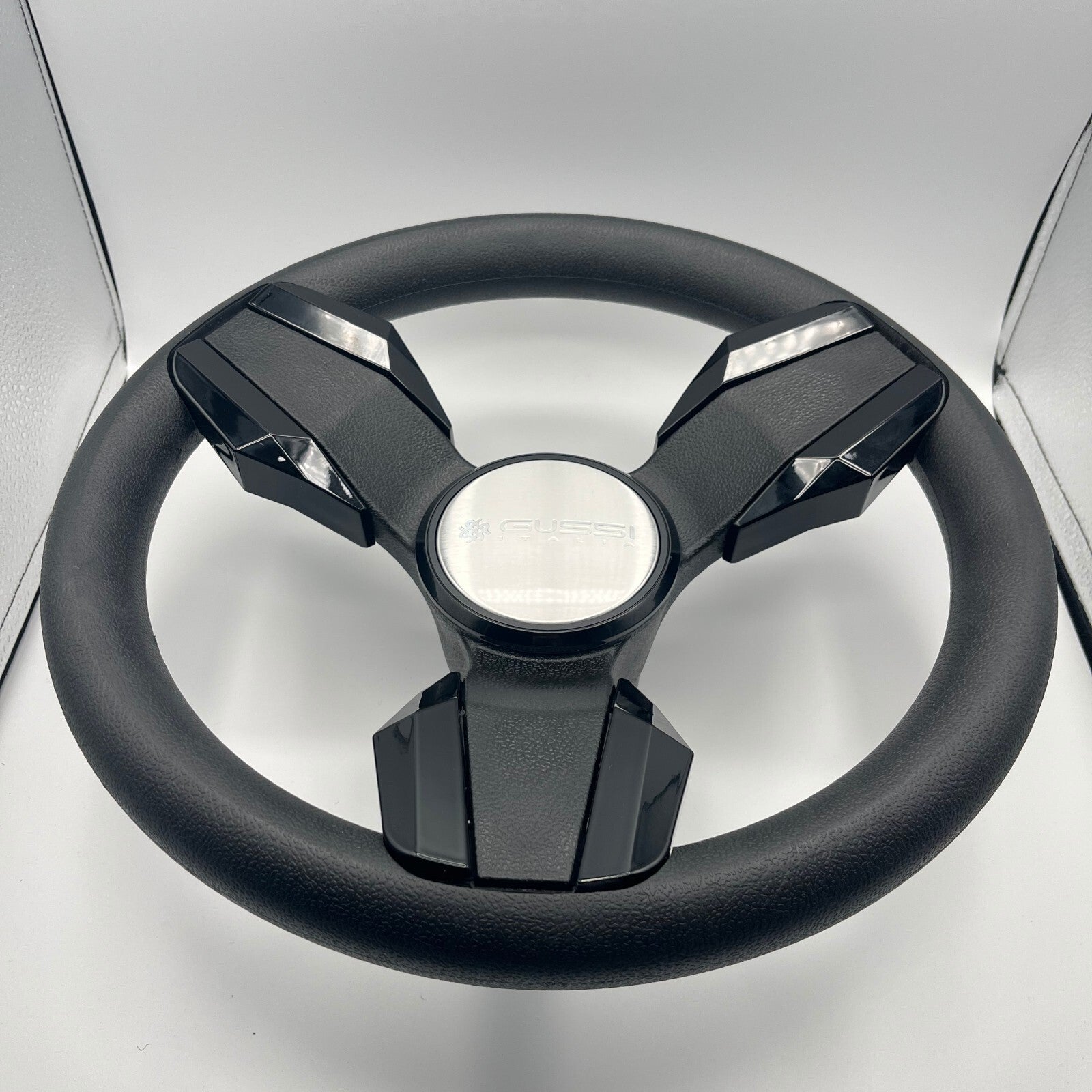 Collina Black Golf Cart Steering Wheel fits YAMAHA carts