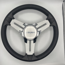 Model 15A Marine Steering Wheel Brushed Alum Spokes | Gussi Italia Cap