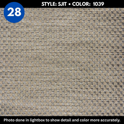 Woven Vinyl Flooring | Jitters - Truffle | 8'6" W | Choose Your Length