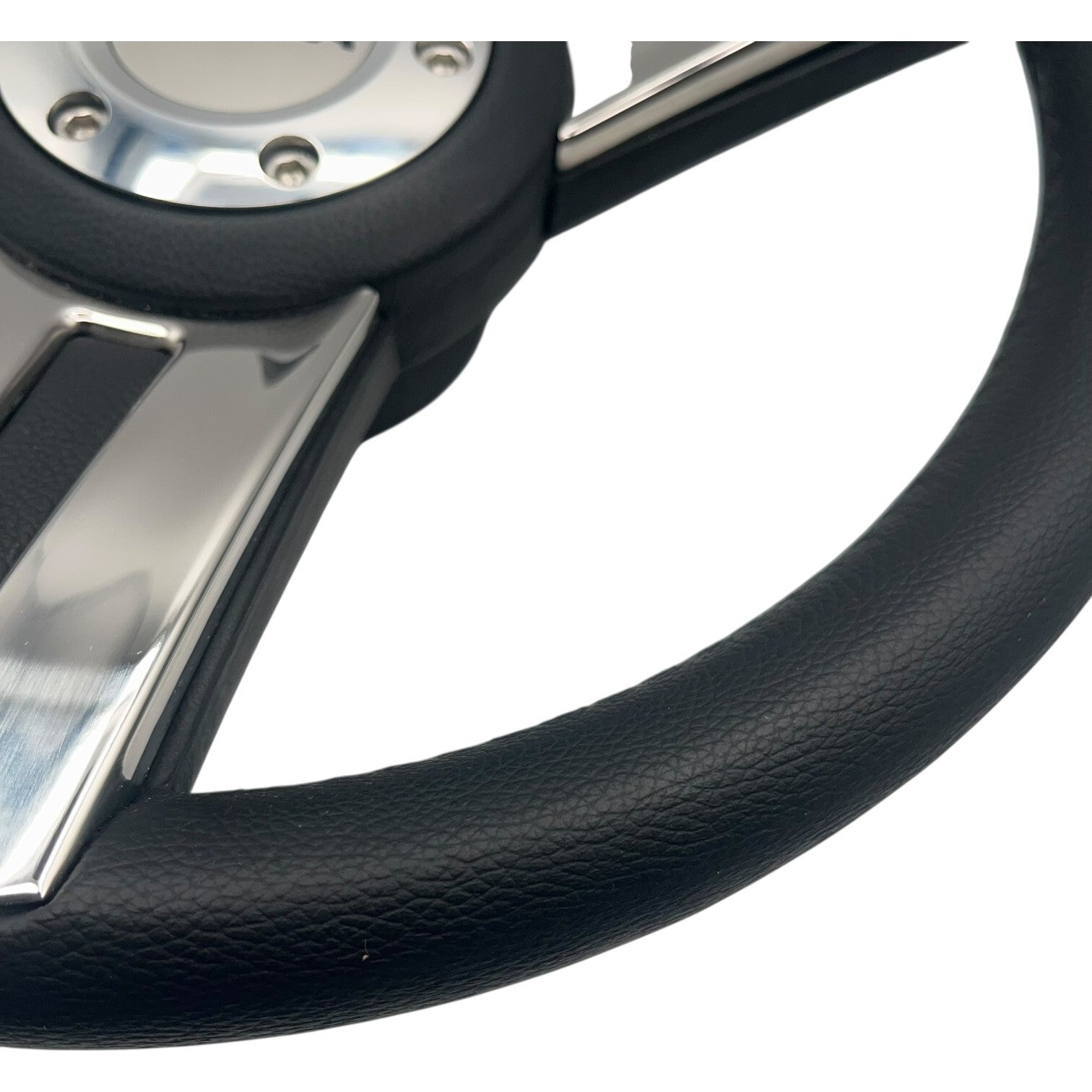 Gussi Italia Marine Steering Wheel Stainless Steel Spokes Soft Touch Rim | Supra