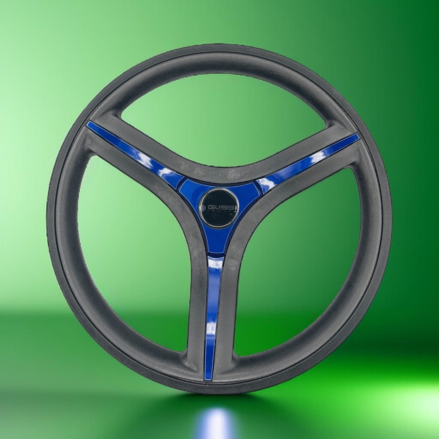 Brenta Black & Blue Golf Cart Steering Wheel Fits All CLUBCAR PRECEDENT Cart