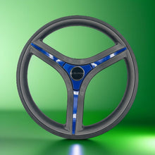 Brenta Black & Blue Golf Cart Steering Wheel Fits All CLUBCAR PRECEDENT Cart