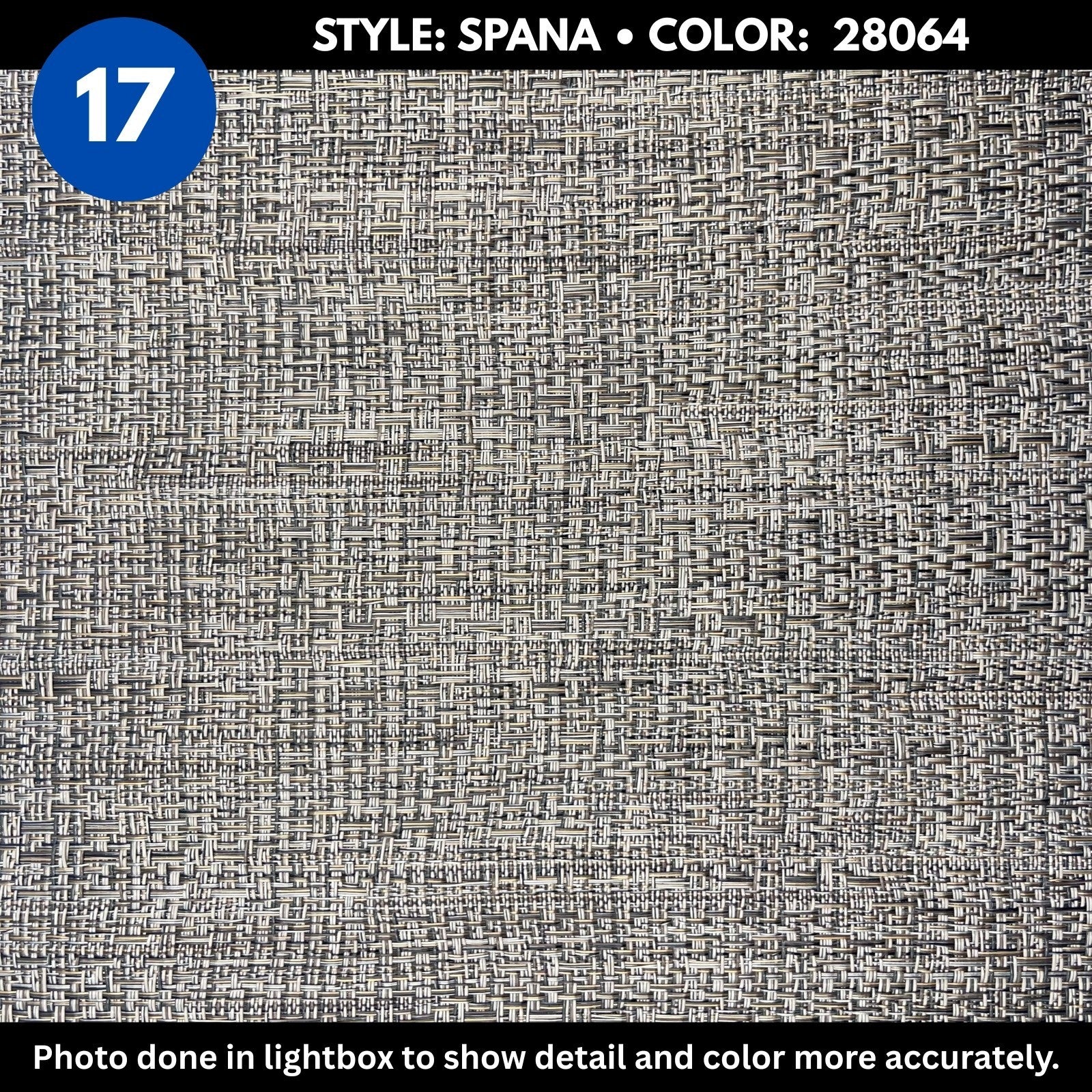 Woven Vinyl Flooring | Panama - Soulful Grey | 8'6" Width | Choose Your Length