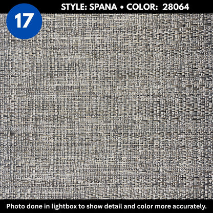 Woven Vinyl Flooring | Panama - Soulful Grey | 8'6" Width | Choose Your Length