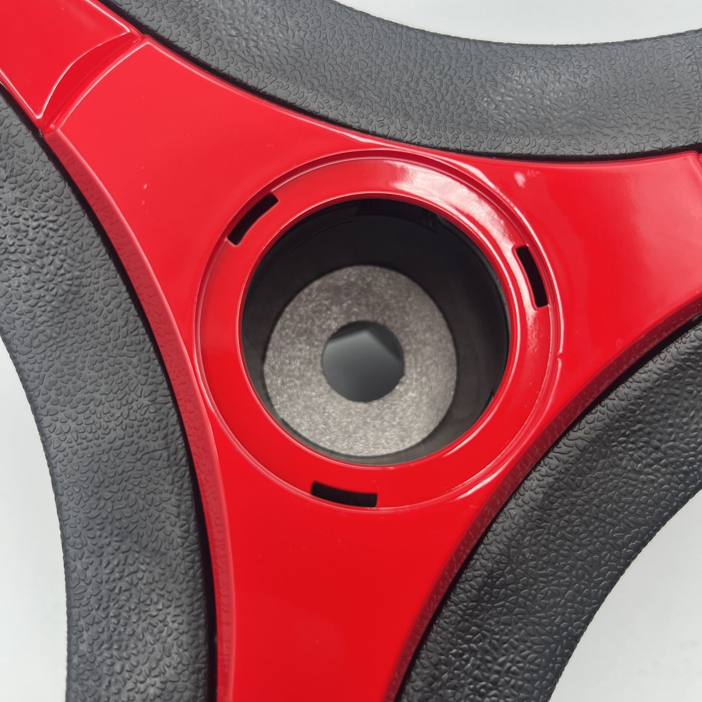 Brenta Black & Red Golf Cart Steering Wheel Fits CLUBCAR PRECEDENT