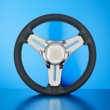 Model 15 Marine Steering Wheel Brush Alum Spokes | Smokercraft Chrome