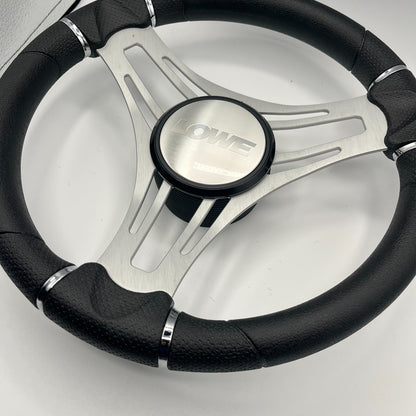 Verona Boat Steering Wheel Brushed Aluminum Spokes | Lowe
