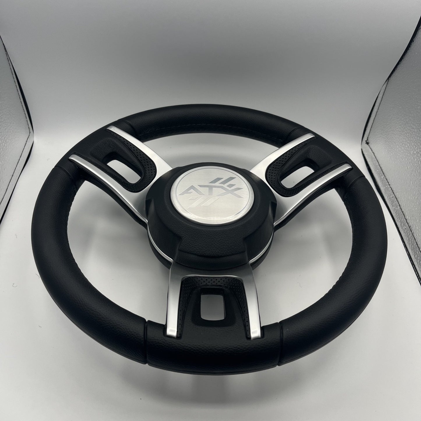 Gussi Italia Black Model 702 Steering Wheel | ATX Cap